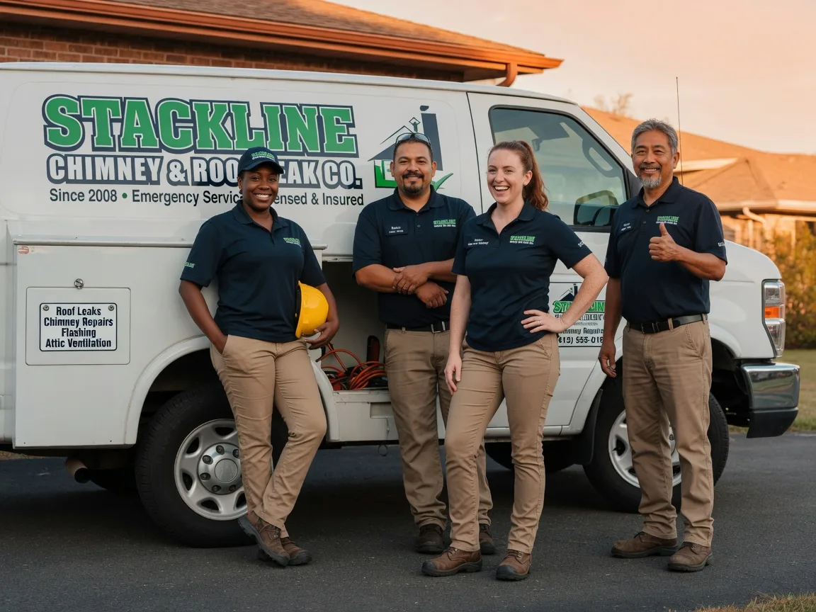 Chimney flashing repair company in Keene, ND